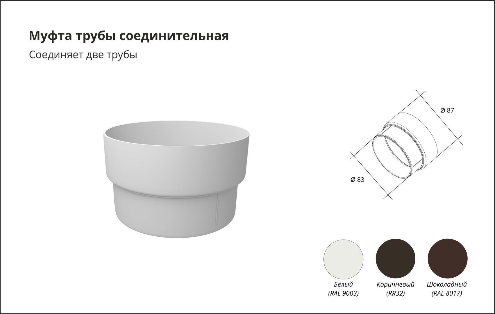 Муфта трубы купить в Великом Новгороде | с доставкой от компании Монолит