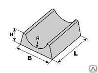 Лекальный блок Ф12.2 R=720мм 1250 х1320х460 мм
