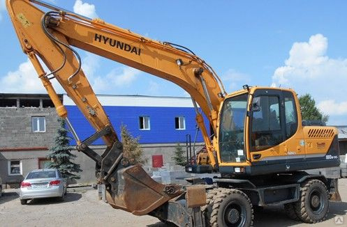 Экскаватор hyundai r180w 9s