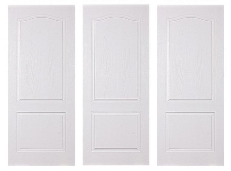 Межкомнатная Дверь Канадка под покраску белая 600 мм.