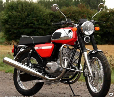 Мотоцикл Jawa 350/640 Replica (красный)