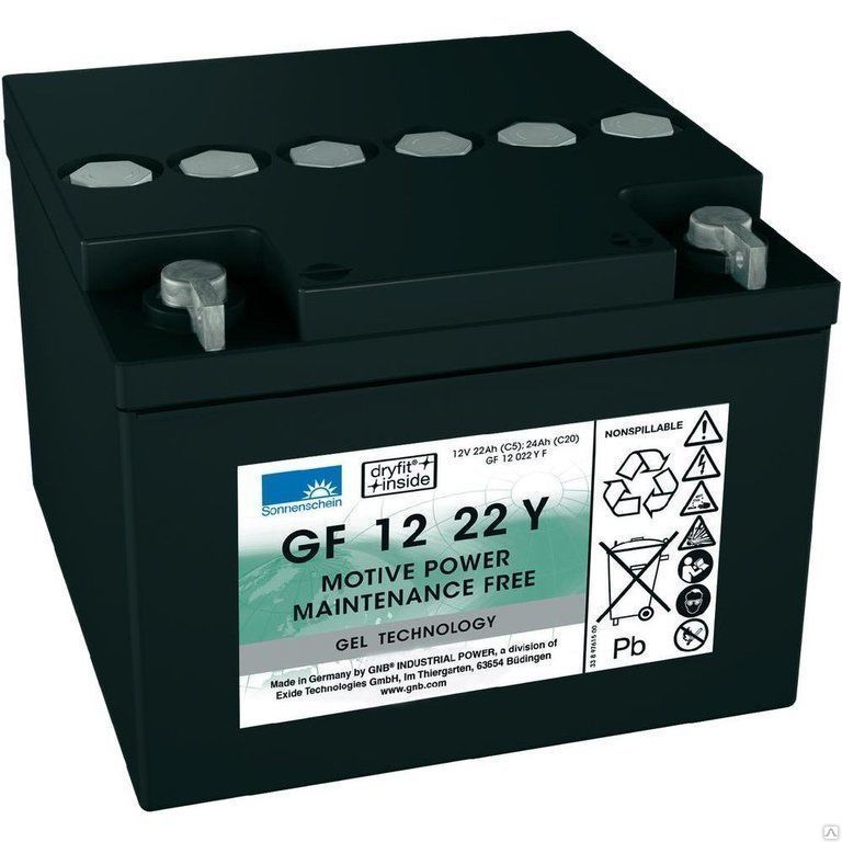 Аккумулятор тяговый необслуживаемый Sonnenschein GF 12 022 Y F