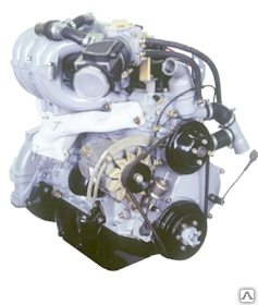 Двигатель инжектор УМЗ-4213 (АИ-92, Евро-3, с лепестковым сцеплением, 107 л.с.) для УАЗ