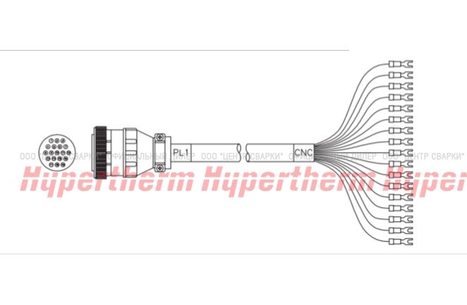 123115 Интерфейсный кабель 100 фт (30.5 м) Hypertherm