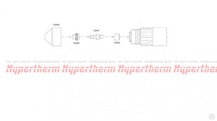 120449 Завихритель MS/SS/AL ArcWriter Hypertherm 
