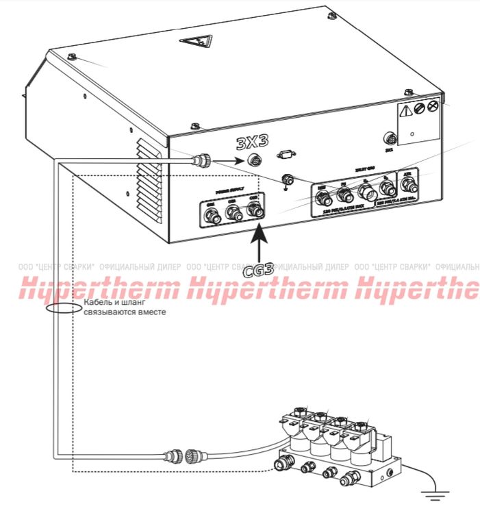 228146 Комплект расходных деталей для низкоуглеродистой стали Hypertherm