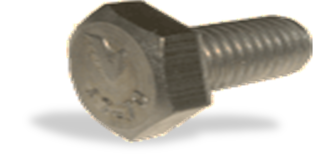 Болт DIN 933 с шестигранной головкой А2, 2,5х3