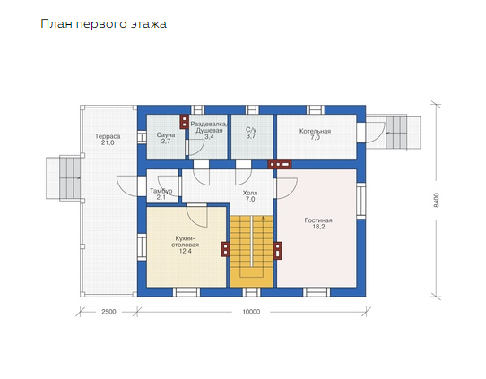 Проекты одноэтажных домов с мансардой | Одноэтажные коттеджи с мансардой с фото и планами