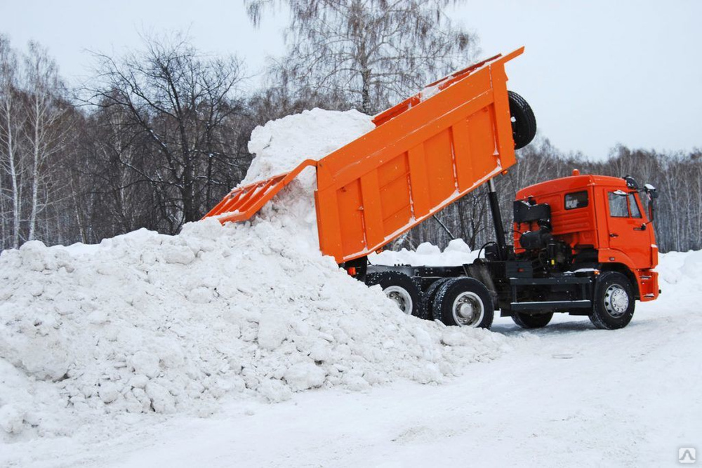 Вывоз снега с утилизацией, цена от 250 руб./м3 в Санкт-Петербурге от .