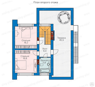 План крыши 5 этажного дома