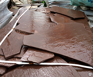 Песчаник шоколад 1,5-2,5 см 