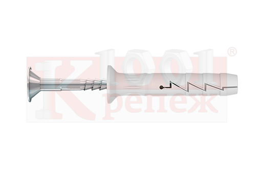FX-L Дюбель-гвоздь KOELNER с потайным бортиком, 10x140 мм