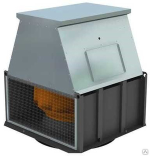 Вентилятор крышный радиальный ВКРН-А-14ДУ-8 -400 домик 37кВт #1