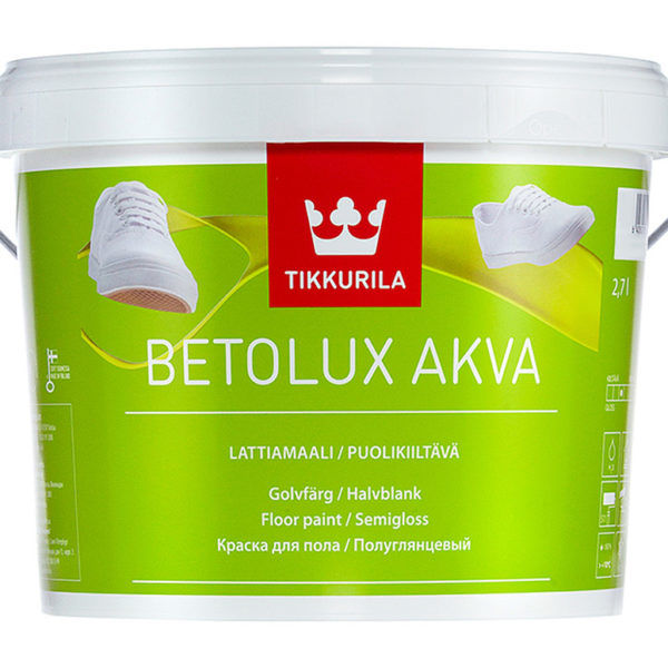 Бетолюкс Аква Тиккурила (Betolux Akva Tikkurila) краска для пола