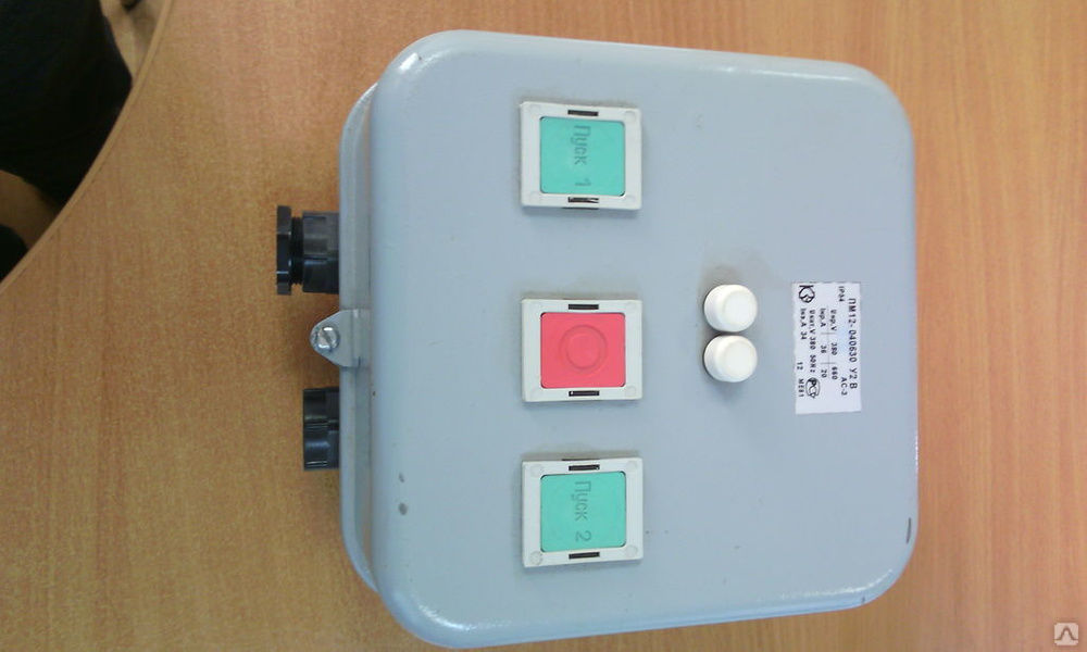 Контактор ПМ12-125630 магнитный пускатель реверсивный 2