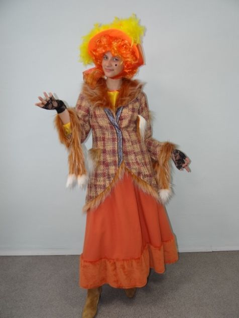 Карнавальный костюм Лиса Алиса в зипуне