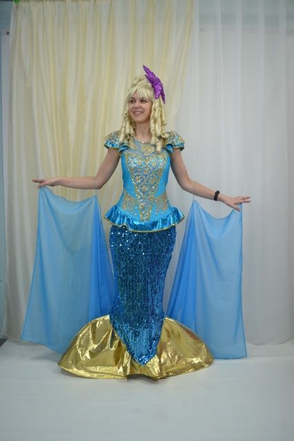 Карнавальный костюм Русалка- принцесса