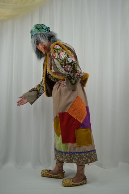 Карнавальный костюм Баба Яга с горбом