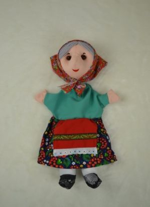 Перчаточная кукла Баба