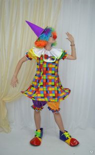 Карнавальный костюм Клоунесса Рита 
