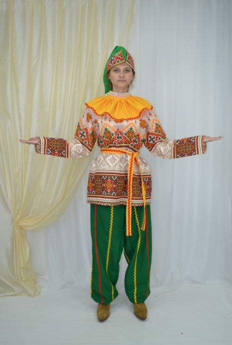 Карнавальный костюм Петрушка