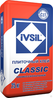 Клей для плитки Ivsil Classic 25 кг 