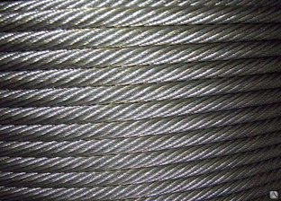Канат стальной 12,0 мм DIN 3062 ГЛ (ОС) смазка (А1) 