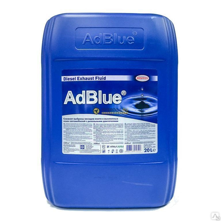 Жидкость для катализатора AdBlue Sintec (мочевина) 10л.