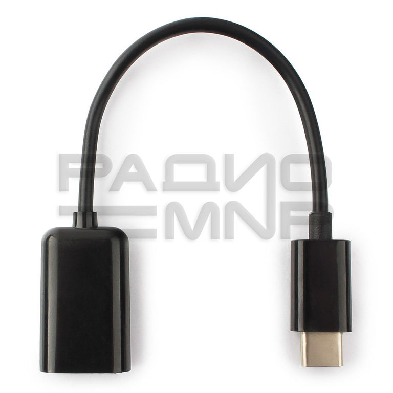 Шнур USB OTG (шт. Type-C - гн. USB А) 20см "Cablexpert" 2