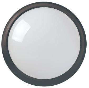 ЖКХ светильник LED ДПО 5011 8Вт IP65 круг черный IEK LDPO0-5011-08-4000-K02