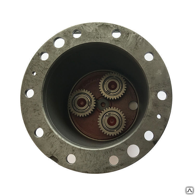 Корпус колесного редуктора с сателлитами для экскаватора