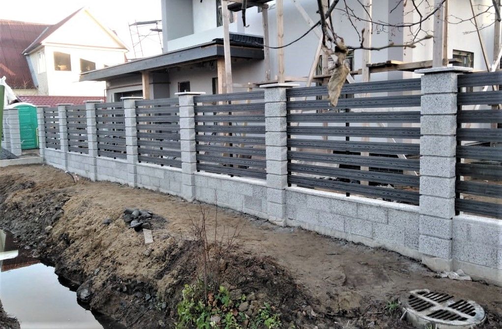 Купить бетонный забор в Долгопрудном - продажа бетонных секционных заборов по цене от руб.