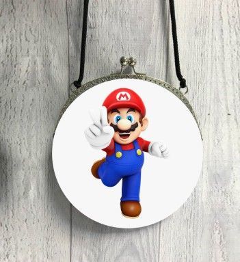 Сумка круглая Марио/ Mario №1