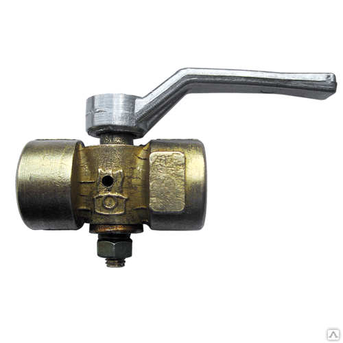 Кран трехходовой под манометр с ручкой 11б18бк Ду15, цена в Самаре от ...