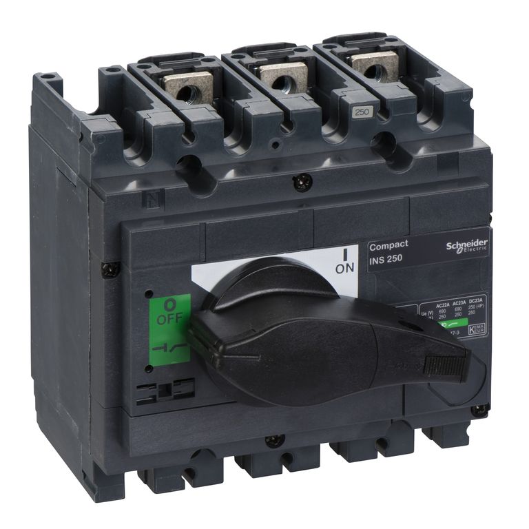 Выключатель-разъединитель INS250 3п Systeme Electric