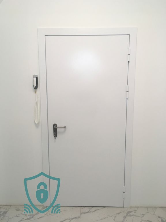 Дверь рентгенозащитная 980x2080 мм, Pb 1 мм, белая 3