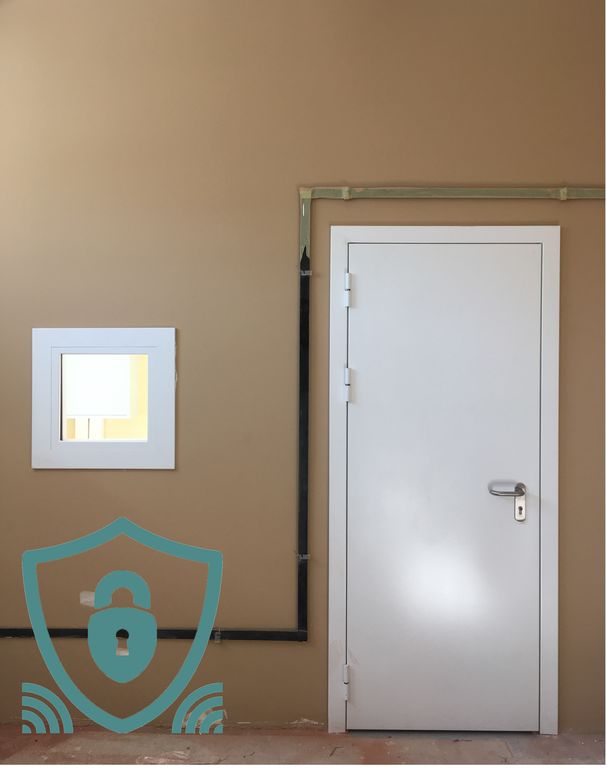 Дверь рентгенозащитная одностворчатая Pb 3 мм 22