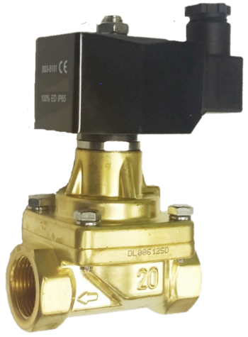 Клапан электромагнитный прямого действия для пара Ду20, RSPS-20N DC24V