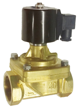 Клапан электромагнитный прямого действия для пара Ду40, RSPS-40N DC24V