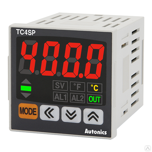 Температурный контроллер с ПИД-регулятором, 4 разряда TC4SP-14R