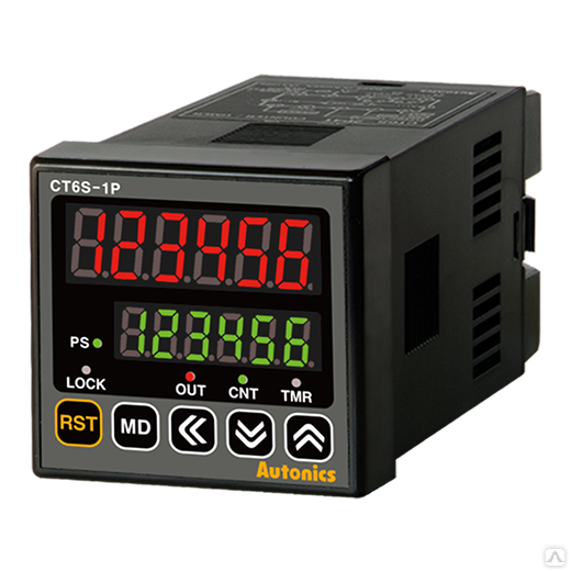 Цифровой счётчик-таймер, 48х48 мм, CT6S-1P4 (замена CT6S) AC100-240V
