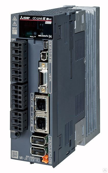 Сервоусилитель MR-J4-350GF4-RJ 3 x 380-480В/50-60Гц, с подключением по сети