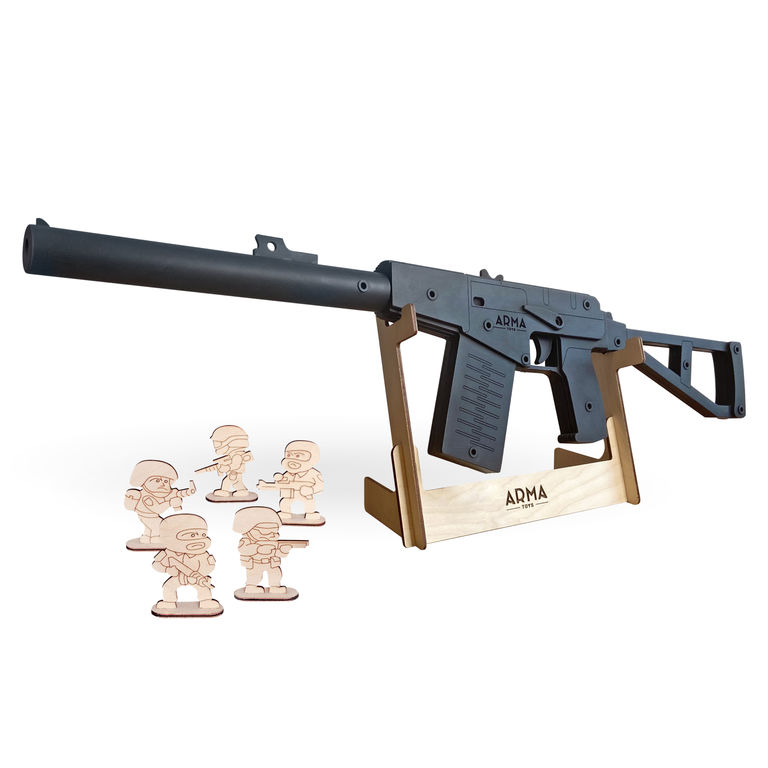 Резинкострел макет деревянный стреляющий АС "Вал" 2
