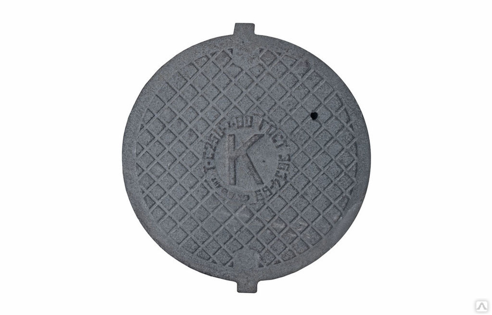 Крышка колодца чугунная круглая для канализации, цена в Уфе от компании ...