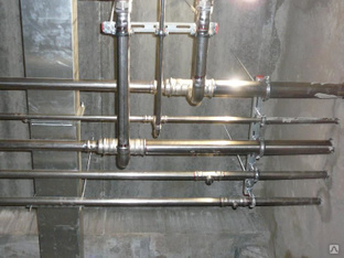 Трубопроводная система из стальных труб 