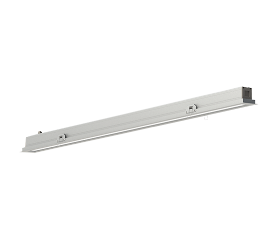 Встраиваемый линейный офисный светодиодный светильник ДВО45-40-001 Liner R 840 АСТЗ для гипсокартонных потолков.