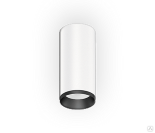 Светодиодный накладной потолочный светильник для торговых залов ДПО28-40-402 Tango 840, черный цилиндр, КСС (Угол излучения): 60°, АСТЗ 1247404402 