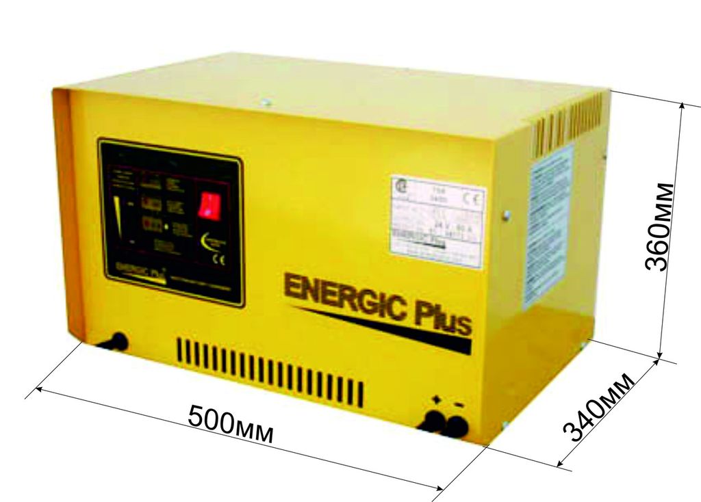 Зарядное устройство 48 вольт 80 ампер RX-M 48V 80A однофазное ENERGIC Plus