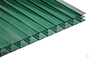 Поликарбонат 6 мм Ultra Зеленый 2,1х6 м 