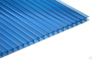 Поликарбонат 6 мм Ultra Синий 2,1х6 м 
